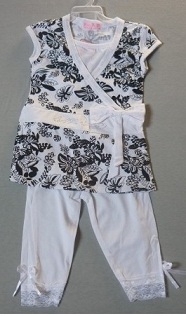 TUNIQUE + LEGGING BLANC