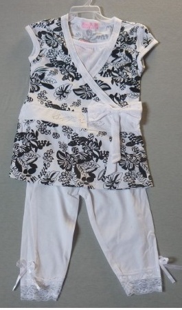 TUNIQUE + LEGGING BLANC