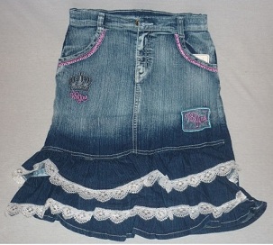 JUPE LONGUE JEANS
