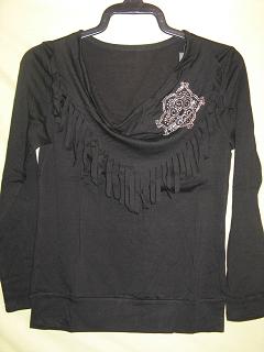 TUNIQUE A FRANGES
