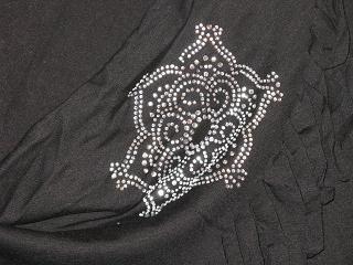 TUNIQUE A FRANGES